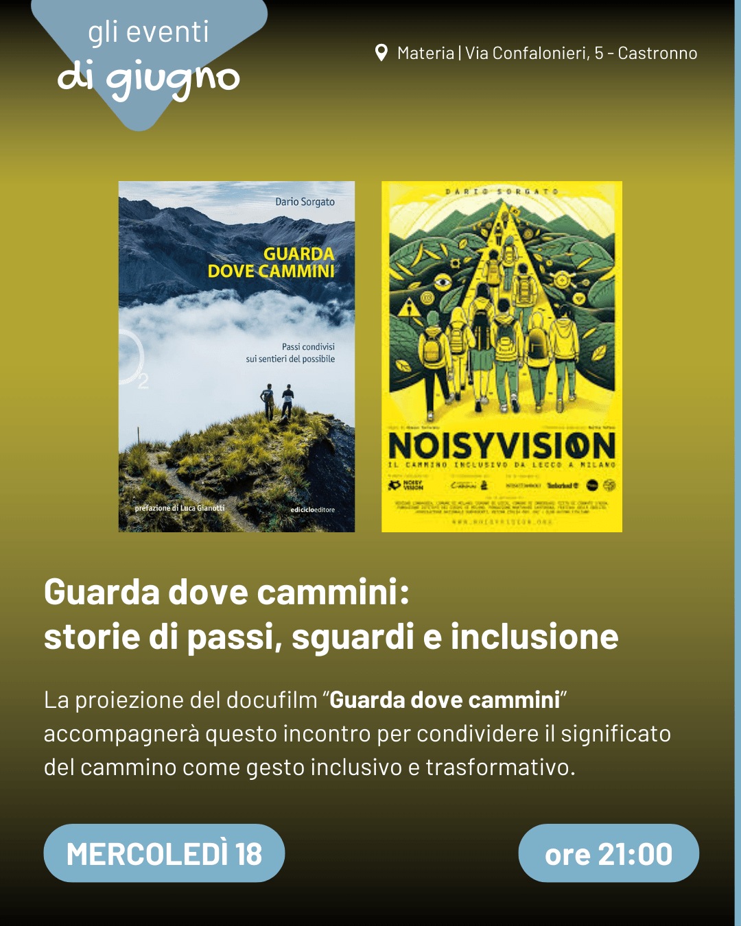 guarda dove cammini