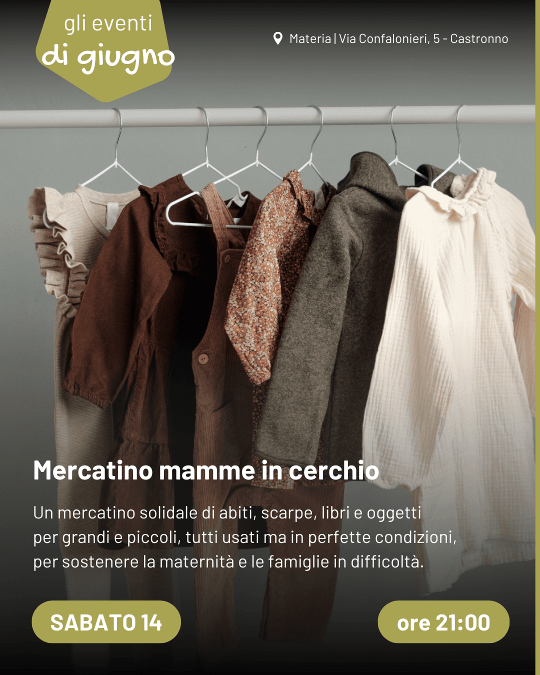 mercatino mamme in cerchio