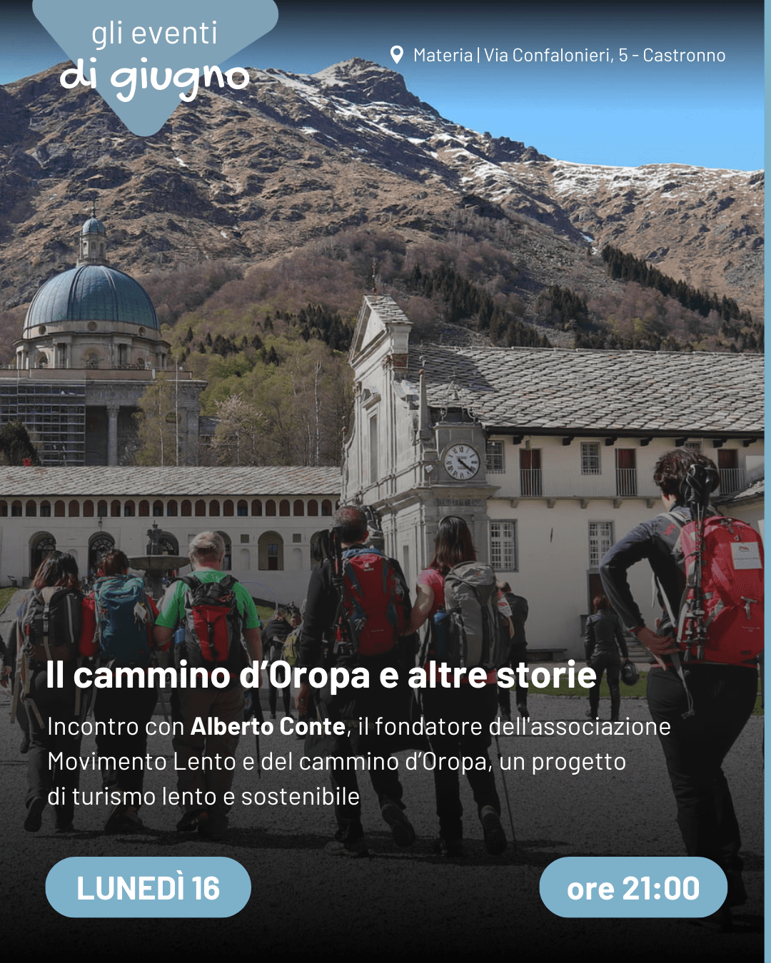 cammino di oropa